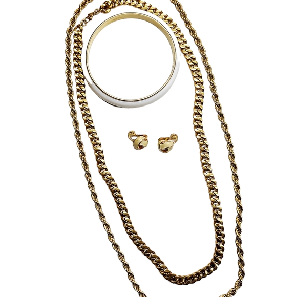 Monet Gold Tone Jewelry Bundle - Picture 2 of 8